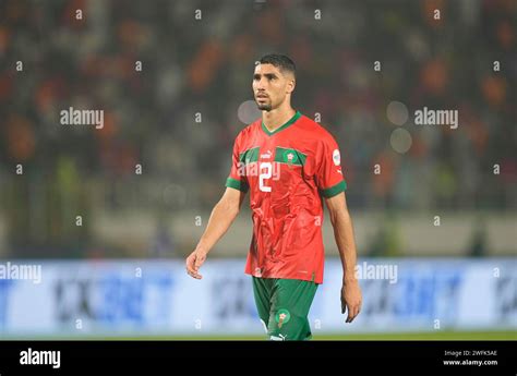 January Achraf Hakimi Morocco During A African Cup Of