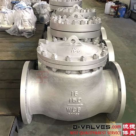 Api D Cast Steel Wcb Flanged Type Rf Swing Check Valve Class