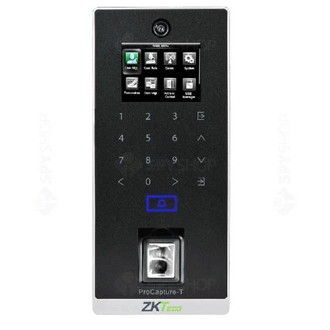 Controler De Acces IP Zkteco GL PROCAPTURE T 1 Ecran 2 4 Inch EM