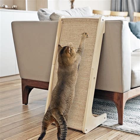 PETKARAY Cat Scratcher, Sisal Cat Scratching Ramp, L Shape Cat Scratch
