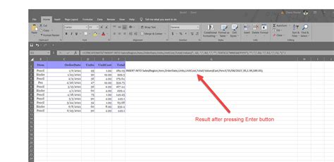 How To Generate Insert Scripts In Excel