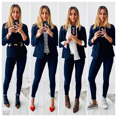 Blazer Jeans Un Mundo De Incre Bles Combinaciones Effortless Chic