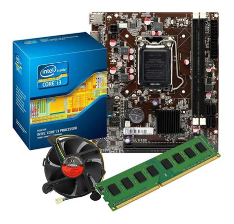 Kit Processador I Ghz Placa M E H Gb Ram Frete Gr Tis