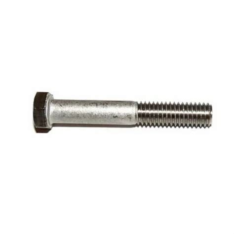 Half Threaded Mild Steel Hex Bolt At Rs Kg Ms Hexagonal Bolt In