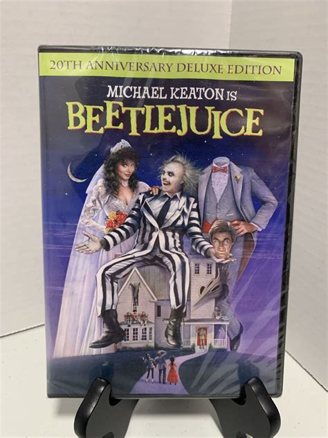 BEETLEJUICE 20th ANNIVERSARY DELUXE EDITION 1988 2008 DVD Brand New