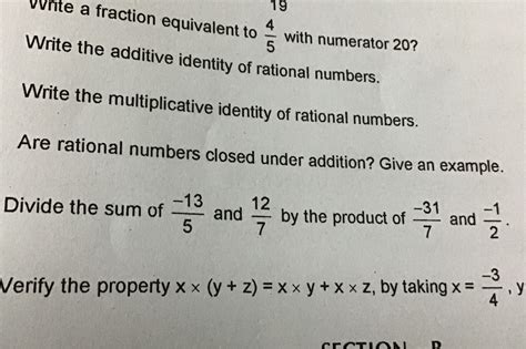 Additive Identity Property Examples