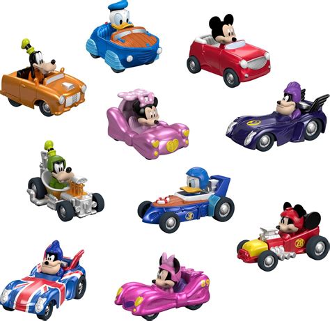 Amazon Fisher Price Disney Mickey The Roadster Racers Hot Rod Unidades Exclusivo De