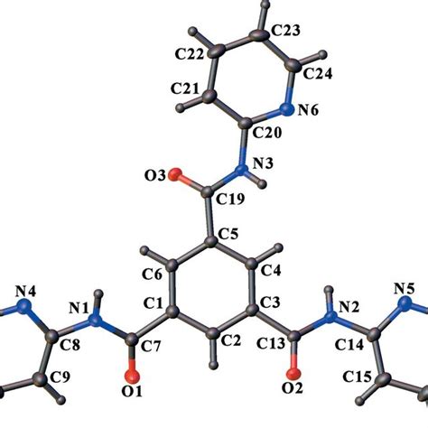 One Of The Hydrogen Bonded Supramolecular Ladders In I Viewed Down Download Scientific