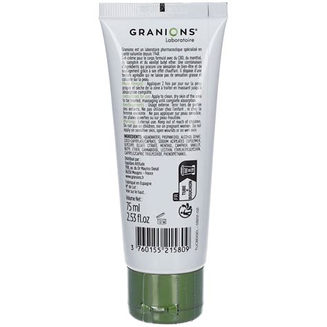 Granions Gel Cr Me Confort Cbd Ml Shop Pharmacie Fr