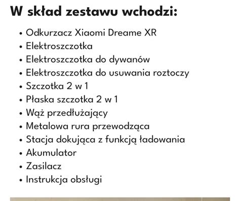 Odkurzacz Xiaomi Dreame XR pionowy Wysocko Małe OLX pl