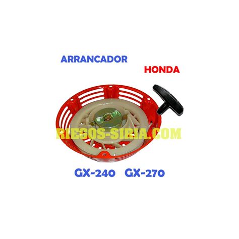 ARRANCADOR Para Motor HONDA GX 240 GX 270