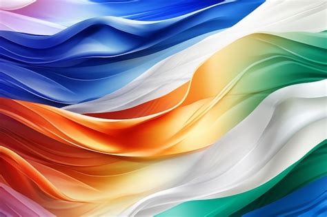 Premium Photo | Tricolour indian flag background