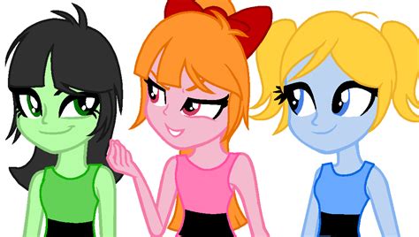 Eqg Power Puff Girls By Mlprocker 123 On Deviantart