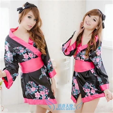 Sexy Lingerie Kimono Sleepwear Sexy Robe Underwear Uniform Kimono