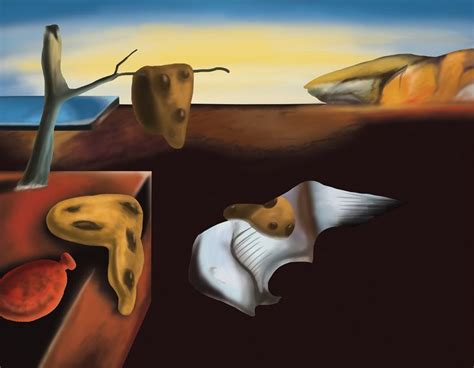 Salvador Dali Persistence Of Memory Parody