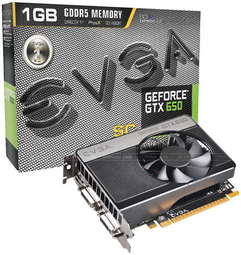 EVGA GeForce GTX 650 Superclocked 1GB DDR5
