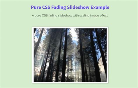 Best Css Slideshow Examples With Demo Source Code