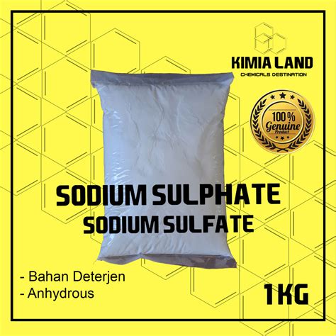 Jual Sodium Sulphate Sodium Sulfate 1 Kg Shopee Indonesia