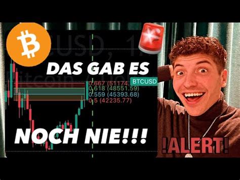 BITCOIN DAS GAB ES NOCH NIE Bitcoin Analyse Prognose YouTube