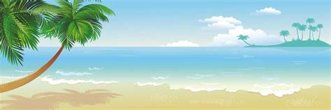 Beach Scene Vector Art, Icons, and Graphics for Free Download