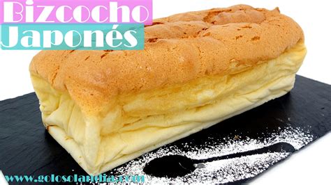 Bizcocho Japonés Golosolandia Recetas Y Vídeos De Postres Y Tartas