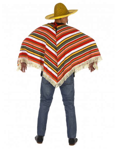 Poncho mexicain adulte Deguise toi achat de Déguisements adultes