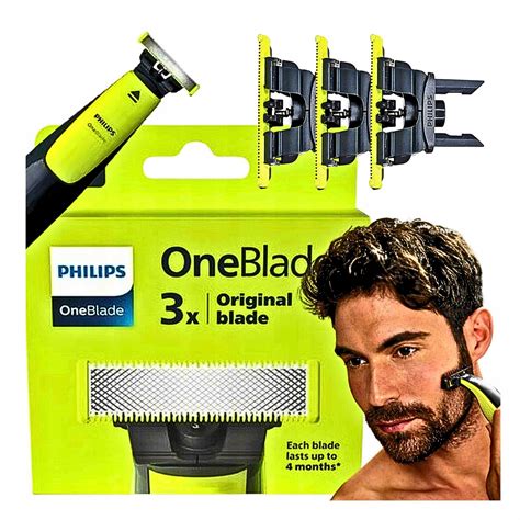 Philips Oneblade Ostrza Do Golarki 3szt Oryginalne Do Wszystkich