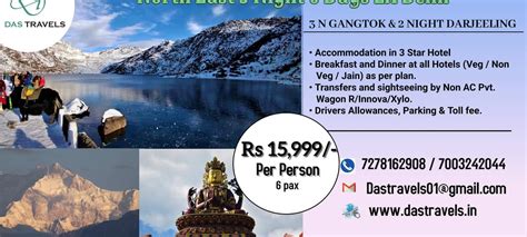 Best Gangtok Tour Package and Darjeeling tour package 5 nights 6 days