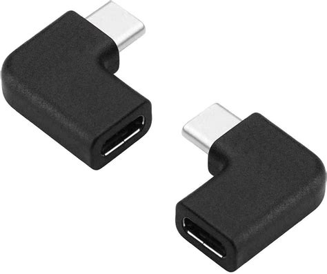 Buy Godspin Usb C Angle Adapter Pack Degree Usb C Type C Male To