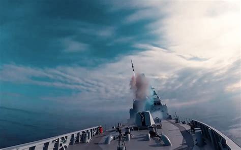 Türkiyes Domestic Vertical Launch System Fires Missile Off Frigate