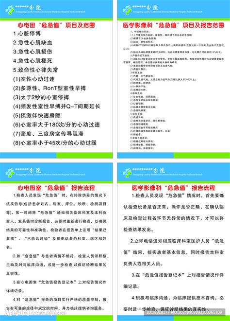 影像科危急值报告流程范围设计图广告设计广告设计设计图库昵图网