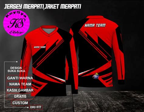 Jersey Merpati Custom Ks01 Lazada Indonesia