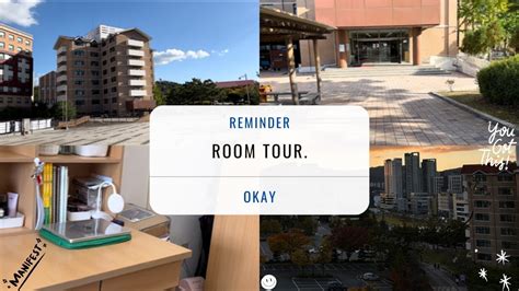 Dormitory Tour At Mokwon University Cozy Living For Two Months