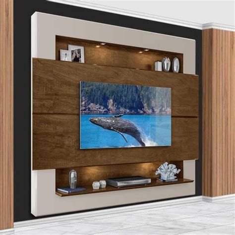 Painel Suspenso Riviera Para Tv Pol Malbec Off White Leroy Merlin