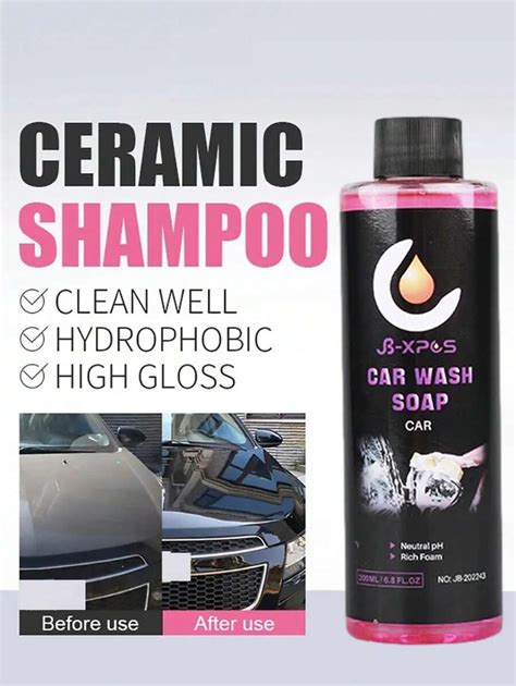 Car Washing Liquid 200ml Car Wash Soap Auto Scratch Remover Foam Wash