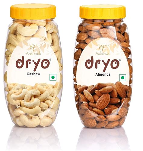 Dryo Natural Dry Fruit Combo Premium Californian Almonds G And Goan