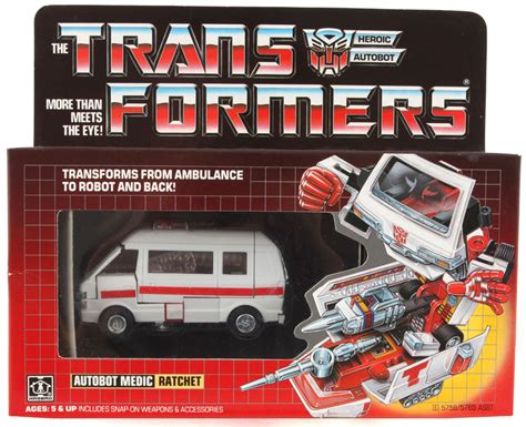 Autobot Cars Ratchet (Transformers, G1, Autobot) | Transformerland.com ...