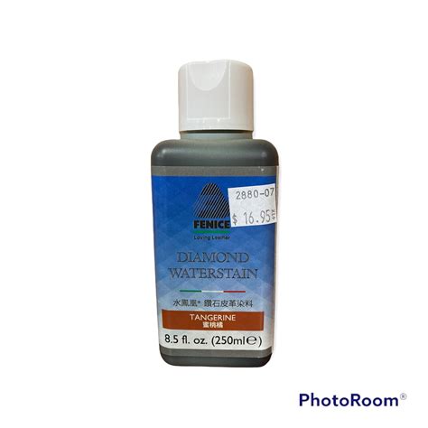 Fenice Diamond Waterstain 85 Oz Traditions Leathercraft Llc