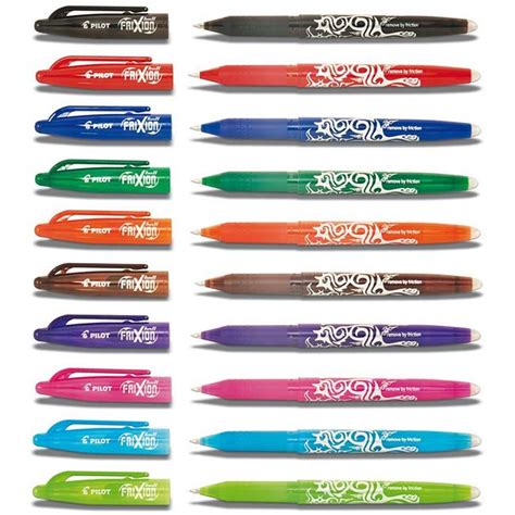 Stylo roller Pilot Frixion effaçable et rechargeable Stylo rouge Chez