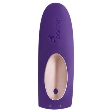 Compre Vibrador Para Casal Partner Plus Carregador Usb Cor Roxo