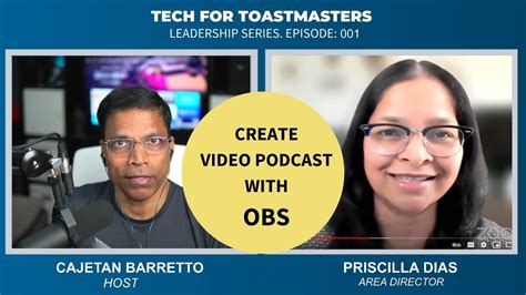 How To Make A Podcast Using Obs Techno Metaverse Information