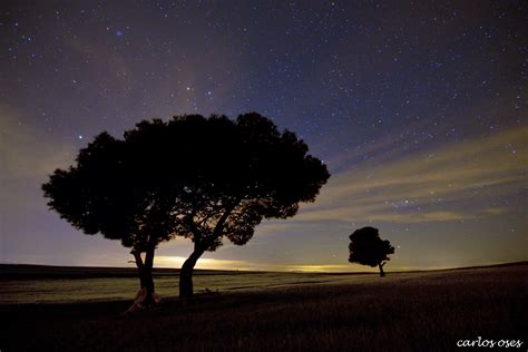 Fondos De Pantalla Paisaje Puesta De Sol Noche Cielo Estrellas