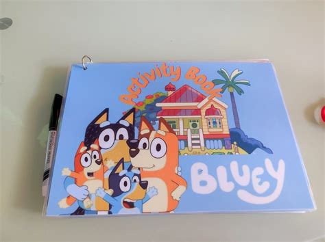 Bluey Activity Bookdigital Copy - Etsy