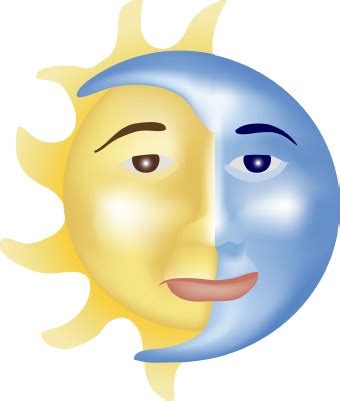 Sun and Moon clip art | Clipart Panda - Free Clipart Images