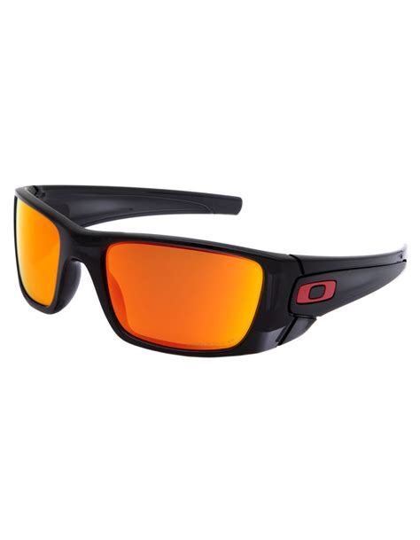 Oakley Fuel Cell Black Ink Polarized Sunglasses Black Ink Prizm Ruby