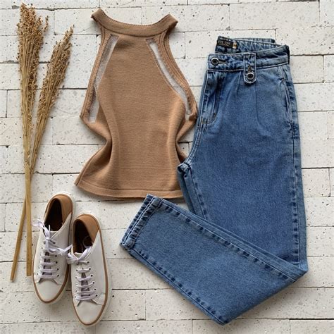 CROPPED MODAL REGATA DETALHE TULE NUDE Dondoca Moda Feminina