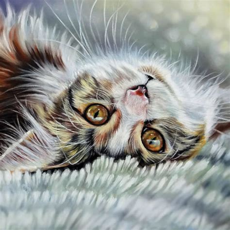 tortoiseshell cat art  card  cat gallery