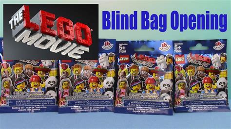 The Lego Movie Minifigure Blind Bag Opening Part Youtube