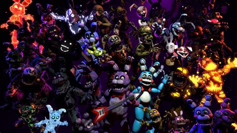 Fnaf Bonnie Generations V Speed Art Sfm Youtube