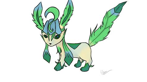 Glaceon And Leafeon Fusion by QcumberQueen on DeviantArt